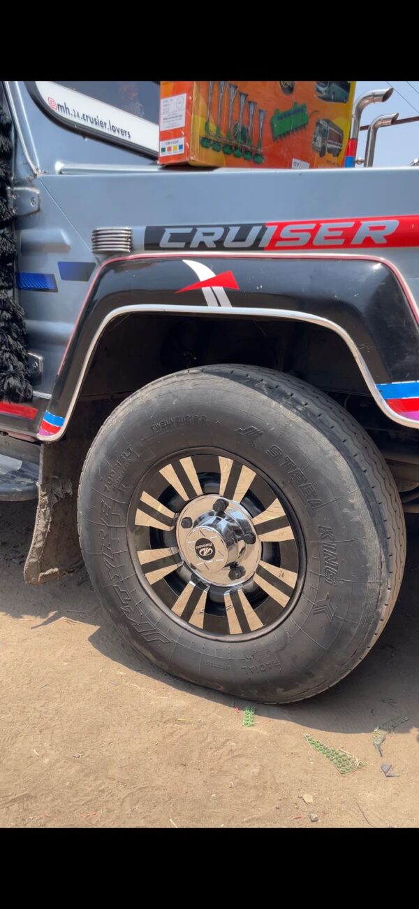 Stainless steel wheel cap 15” inch