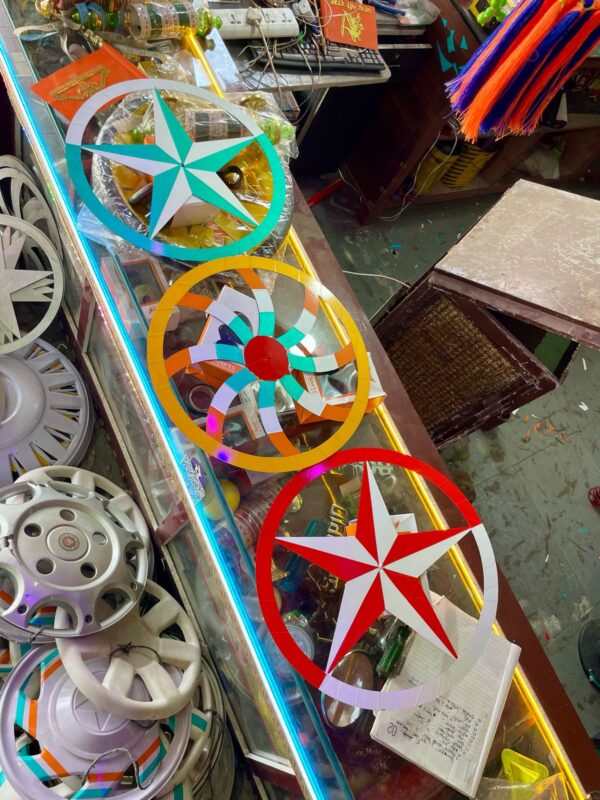 ⁠6 patti wheel cap 15”inch - (2 pis)