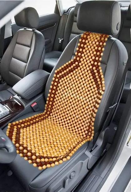 WhatsApp Image 2026-06-30 at 9.22.40 AM Wooden Beads Seat Cover Cushion for All The Cars, SUV,Office Chair, Home Chair (Universal fit,1 Pack)