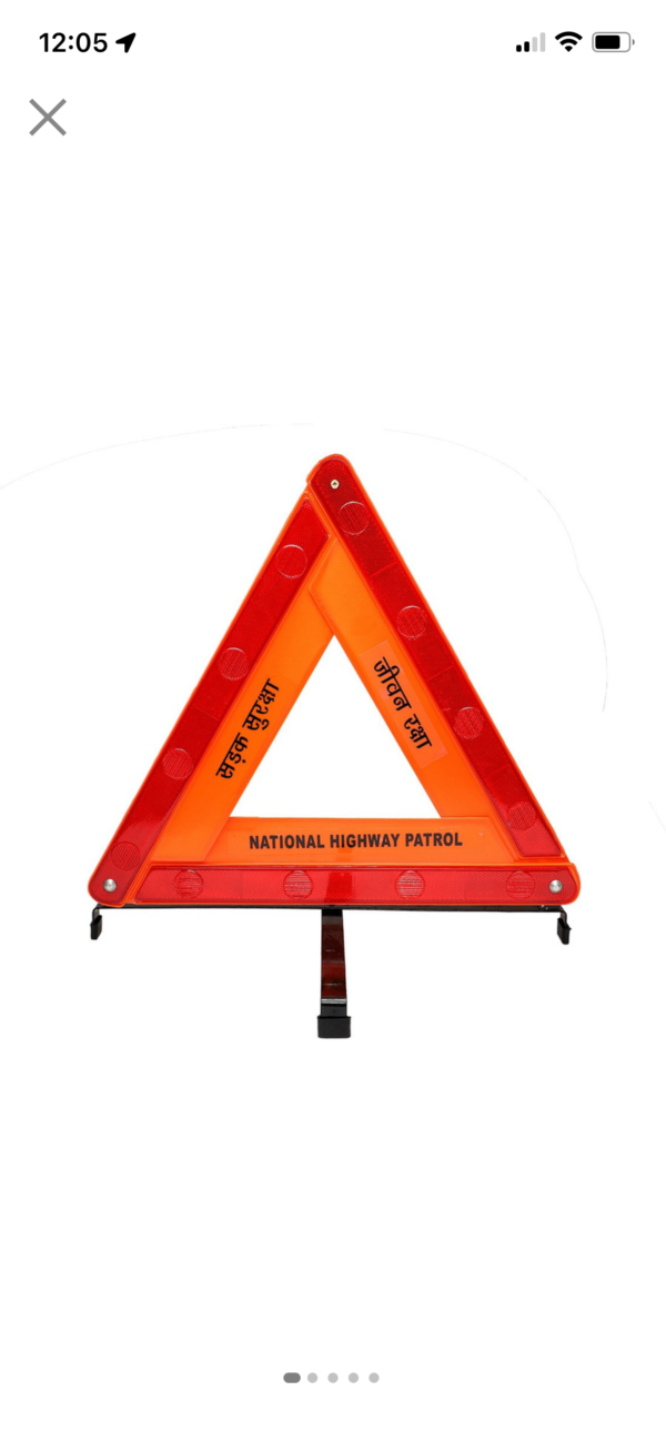 Sadak Suraksha RTO triangle Big size