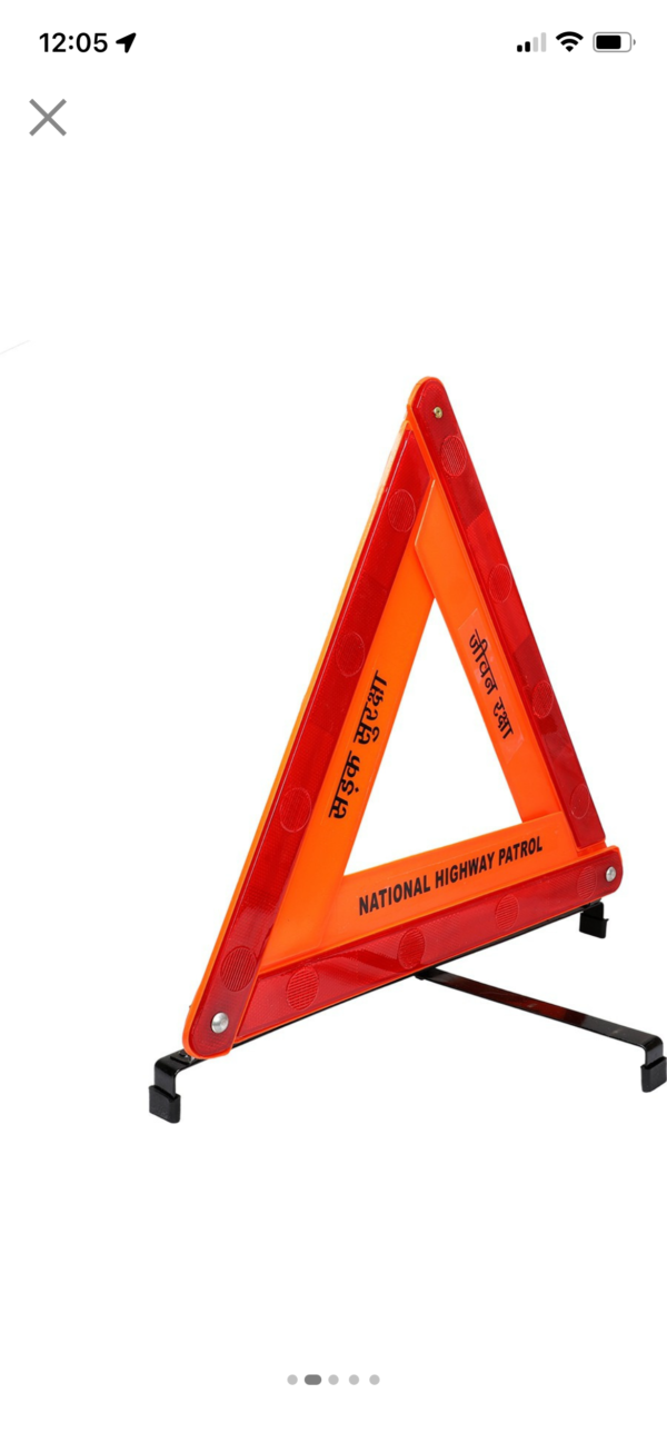 Sadak Suraksha RTO triangle Big size