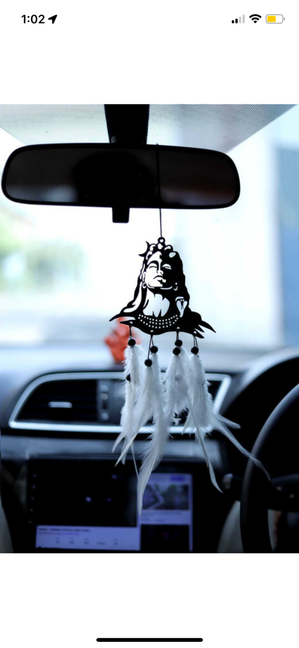 CAR Lord Mahadev ADI YOGI
Decorative Showpiece Car Hanging Ornament (Pack of 1)