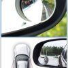 img_6577 CarFrill HD Glass Frameless Round Convex Rear View Blind Spot Mirror Cars/Trucks/Vans (2") -Pack of 2