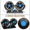 img_6586 Mitchell 12V DC Electric Car Fan for Dashboard, Double Head Cooling Electric Fan, 360 Degree Rotatable Small Fan for Car with 2 Speed Control, ABS Plastic, Dashboard Fan