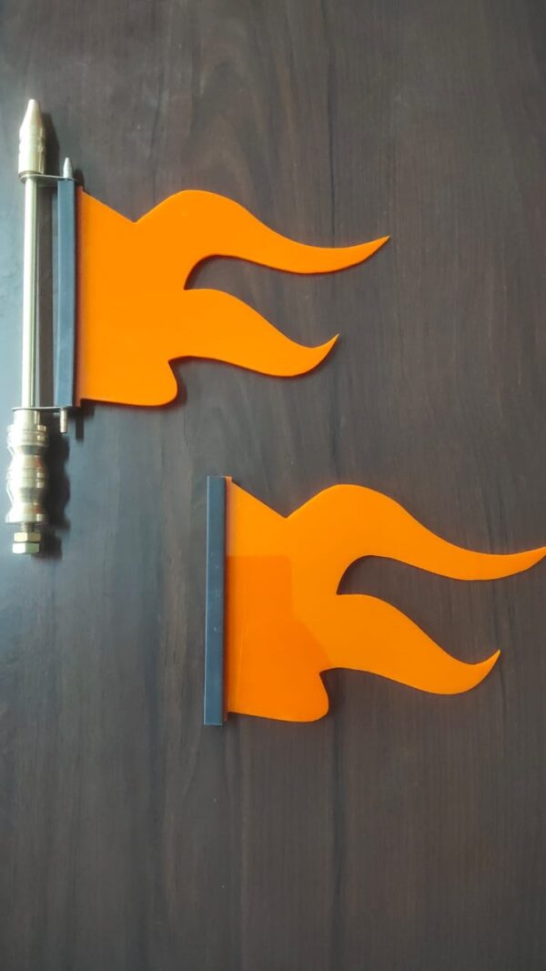 Bonut Flag/ acrylic Flag with Pittal Rod best Quality