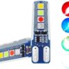 (4-pis) Parking bulb Red Blue flsher/ 12volt red blue parking light- (2 - Jodi) - (4 - पीस)