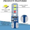 (4-pis) Parking bulb Red Blue flsher/ 12volt red blue parking light- (2 - Jodi) - (4 - पीस)