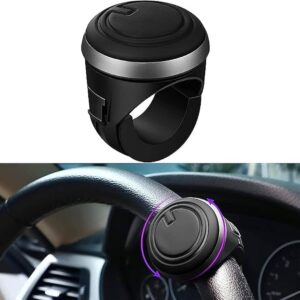 3R Mini steering knob || Universal Car Steering Knob, Car Steering Wheel Knob, Steering Wheel Spinner Knob, 360° Rotation Booster (3R Original)