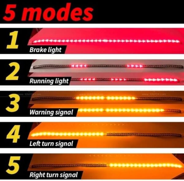 51onwsoy88l-_ac_uf10001000_ql80_ Trunk light / Break Strip / Tailgate Light / Pickup Tail Light Strip /Compatible with All Cars, Trucks, SUV, Vans