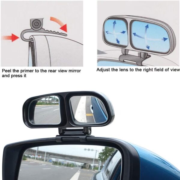 3R Double Bion Spot Mirror Right + Left (2 pis inside)