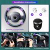 61dzsgxlknl-_ac_uf10001000_ql80_ 3R Mini steering knob || Universal Car Steering Knob, Car Steering Wheel Knob, Steering Wheel Spinner Knob, 360° Rotation Booster (3R Original)