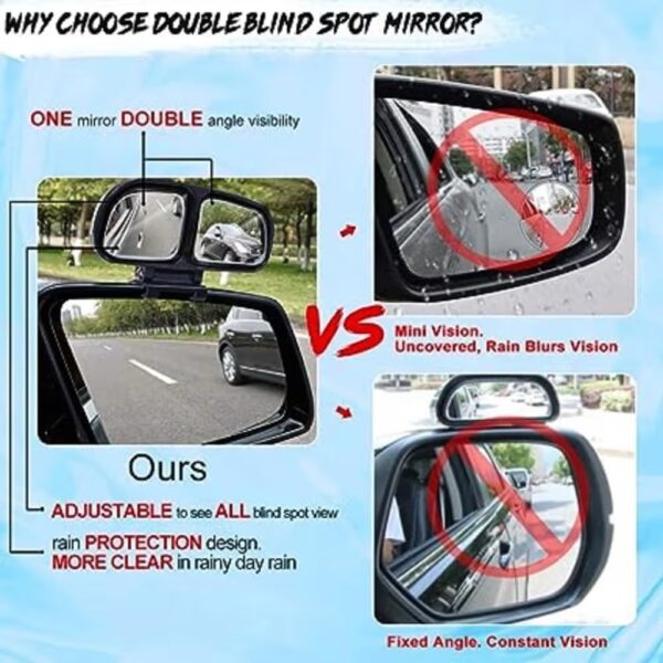 3R Double Bion Spot Mirror Right + Left (2 pis inside)