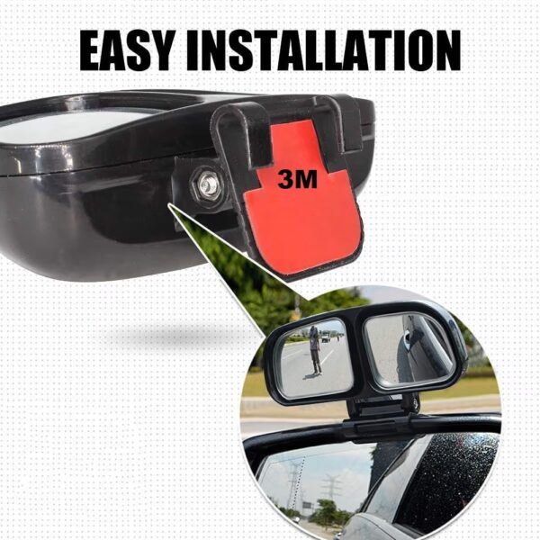 3R Double Bion Spot Mirror Right + Left (2 pis inside)
