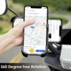 71jof2w4ul-_ac_uf10001000_ql80_ Metal CNC Bike Mount Holder Navigation 360 Degree Rotation Mirror Cradle for All Smartphones Bicycle, Motorcycle, Scooty (Black)