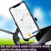71lnw2issfl-_ac_uf10001000_ql80_ Metal CNC Bike Mount Holder Navigation 360 Degree Rotation Mirror Cradle for All Smartphones Bicycle, Motorcycle, Scooty (Black)