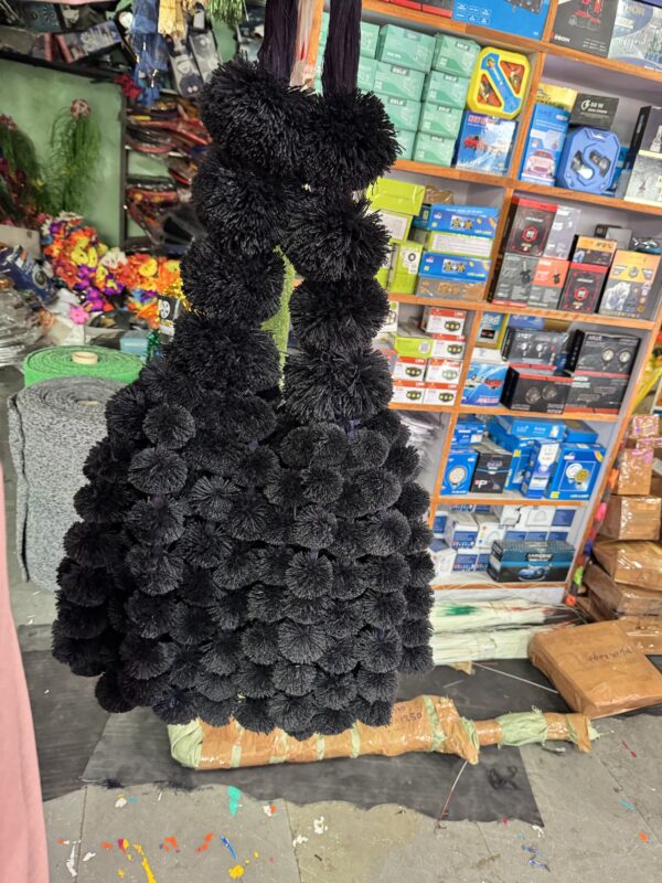 30 Ladi Jodhpuri Black gonda/ 30 लड़ी जोधपुरी चोटी/ Original Jodhpuri choti, Heavy choti/ asli jodhpuri gonda / gol cutting maal / Heavy item