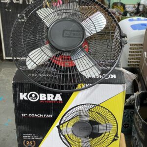 Kobra coach fan 12”inch 12volt (copper motor)