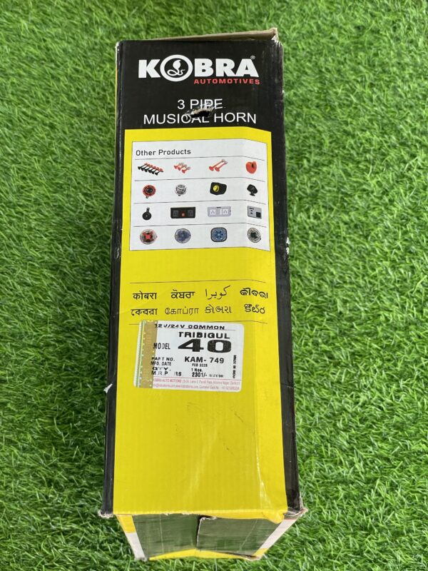 Original Kobra 3 Pipe horn with (40 Songs)
