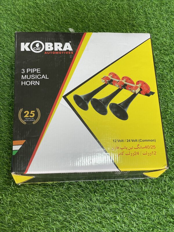 Original kobra 3 pipe musical Horn (16 songs)