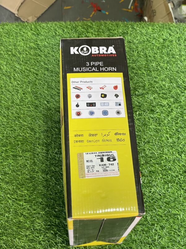 Original kobra 3 pipe musical Horn (16 songs)
