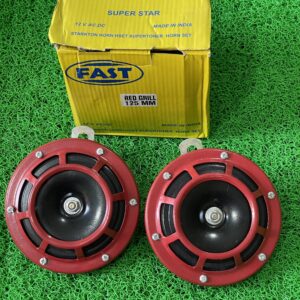 Red grill horn 12v (125 MM) (pack of 2)