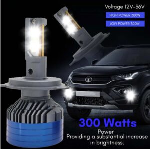 300W LIU HJG White Car LED Headlight Bulb (24 Months warranty)
