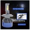300W LIU HJG White Car LED Headlight Bulb (24 Months warranty)