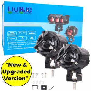 LIU HJG Mercedes Y-Lens Ultra-Wide LED Fog Lights (White/Yellow)