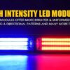 AUTOPOWERZ Led Police Strobe Light Flasher Bar 24 Inch COB 42W LED Lights, safety Flashing Police Light Bars with Cigar Lighter for Police, Trucks, Law Enforcement , Snow Plow, Ambulance, Fire Truck (Police Strobe Light Bar 24 Inch
