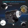 Mini Laser Cannon 8-80V Dual Color Motorcycle Fog Light Led Headlight Mini Driving Light for Motorcycle