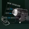 Mini Laser Cannon 8-80V Dual Color Motorcycle Fog Light Led Headlight Mini Driving Light for Motorcycle