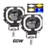 VE LED Motorcycle Lights LED Spotlights 40W Waterproof Auxillary Motorcycle Spot Lights LED Fog/Driving Head Lights