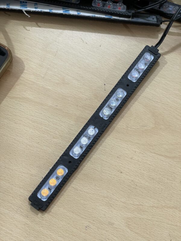 4 box police flasher (2-pis) light 12v