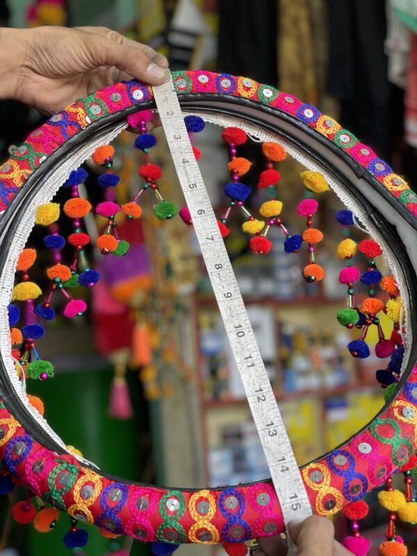 img_7023 Jodhpuri steering cover L size (15 inch) for-407, old bolero, john deer, Ashokleyland dost, dost+, New Eicher, JCB, super carry