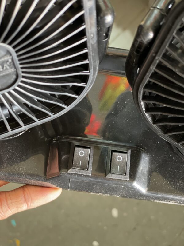 Kobra 4” double head fan (with copper motor)