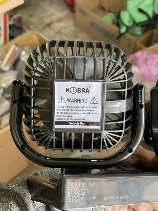 Kobra 4” double head fan (with copper motor)