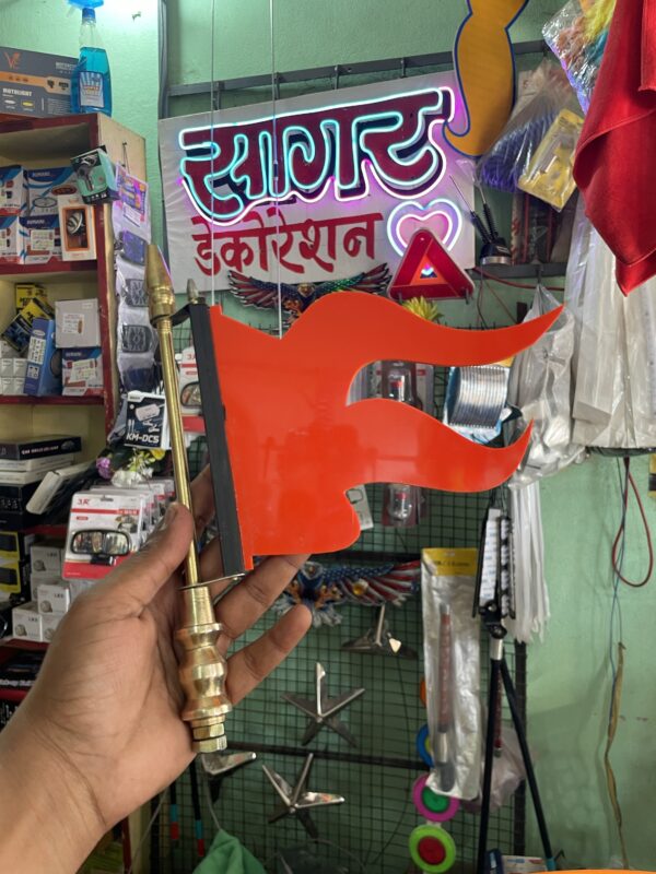 Bonut Flag/ acrylic Flag with Pittal Rod best Quality