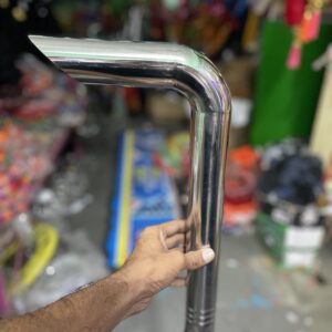 Stainless Steel Silencer (single)/ pech wala silencer/ steel silencer/ pickup silencer/ Bolero silencer
