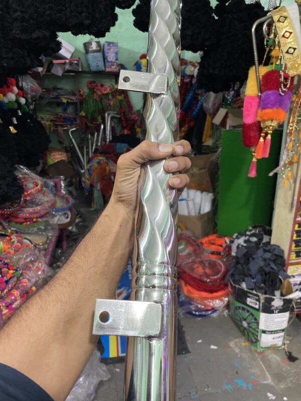 img_7366 Stainless Steel Silencer (single)/ pech wala silencer/ steel silencer/ pickup silencer/ Bolero silencer