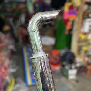 Bolero silencer/ Single pipe heavy stainless steel silencer/ bolero silencer/ steel silencer