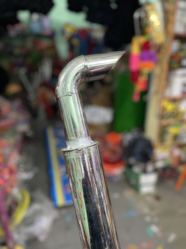 Bolero silencer/ Single pipe heavy stainless steel silencer/ bolero silencer/ steel silencer