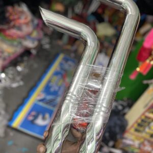 Double silencer with spin/ Big size double silencer/ Bolero silencer/ stainless steel silencer/ pickup silencer