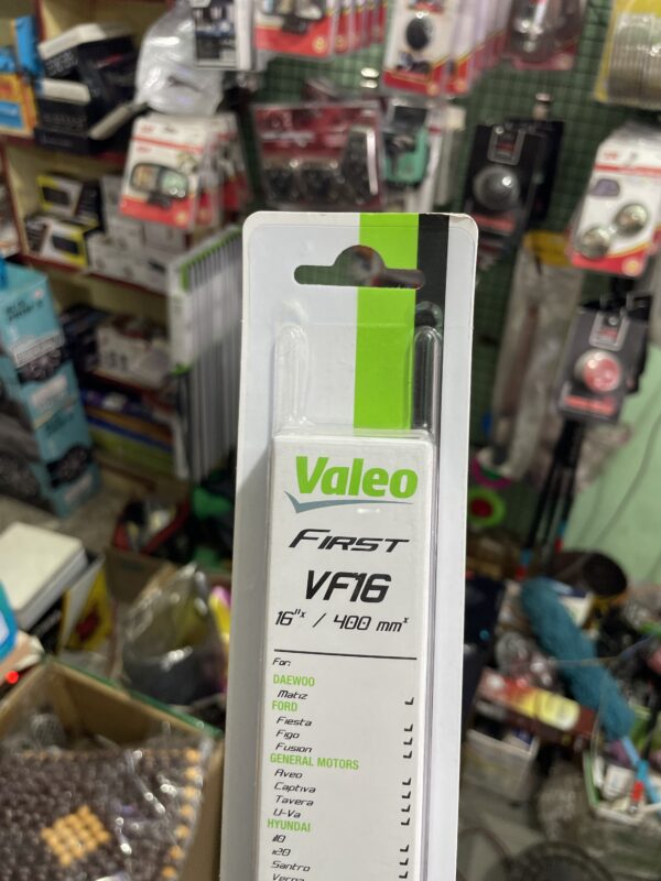 16” (inch) wiper blade- (1-pis) Original Quality with tafloan coating ,Valeo brand for Bolero / 16” इंच वाइपर ब्लेड, बेस्ट क्वालिटी, टेफ़लौन कोटिंग के साथ