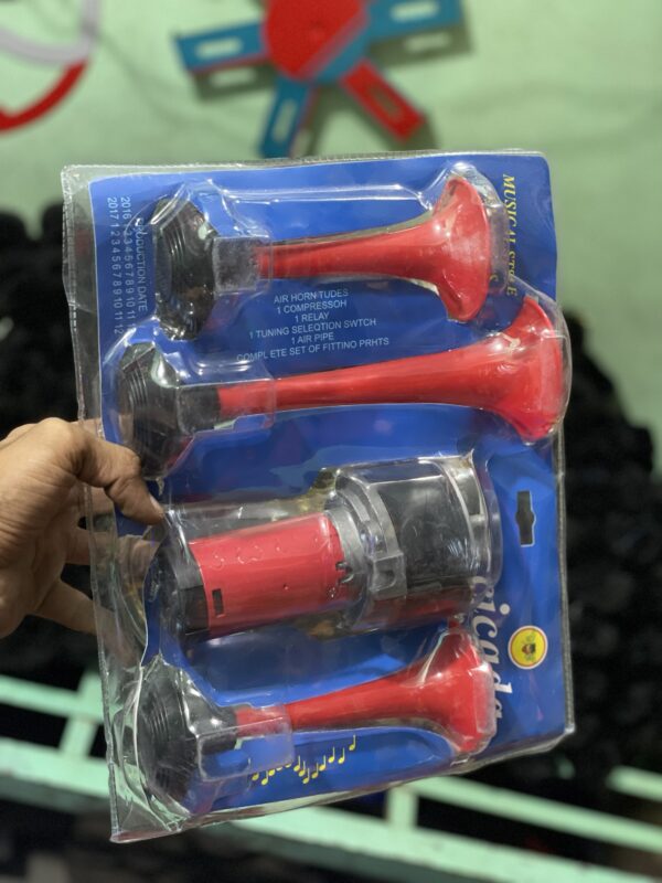 cicada 3 Pipe Pressure Horn (Battery se Chalne wala horn)