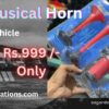 cicada 3 Pipe Pressure Horn (Battery se Chalne wala horn)