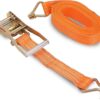Heavy Duty Ratchet Belt | 50mm x 10mtrs | Material | Double J Hooks Luggage Straps | Wear and Tear Resistant