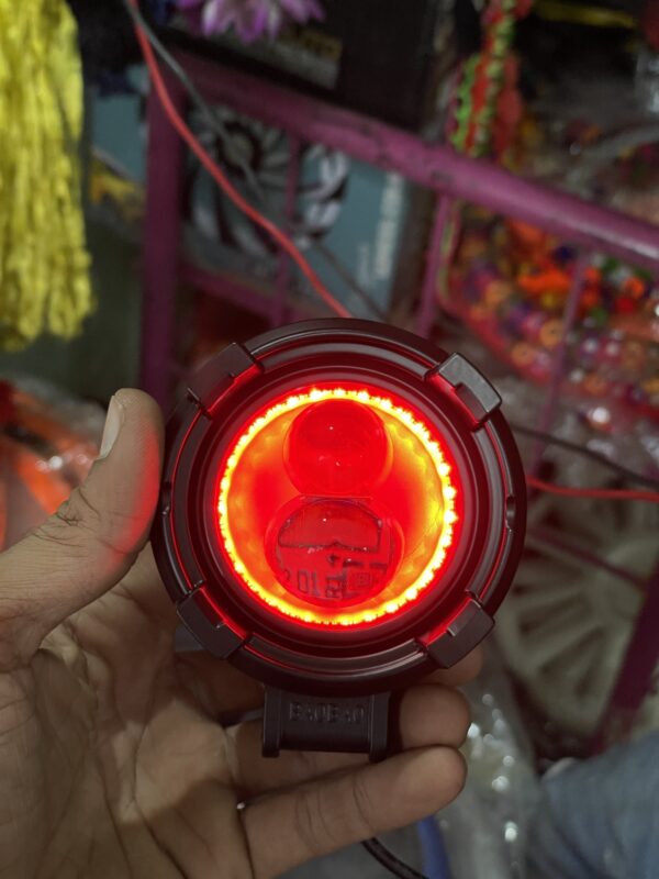60 Watt Upper Dripper Fog Lamp/ Best Quality fog light with red parking 12volt