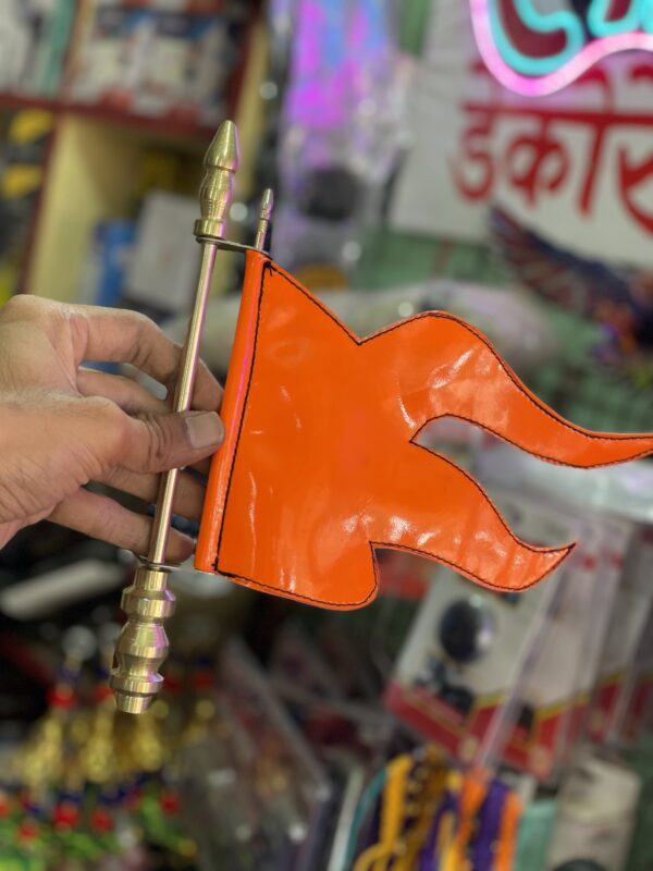 Bonut Flag with Rod, rexin Flag, Waterproof Product (झेंडा + रॉड)