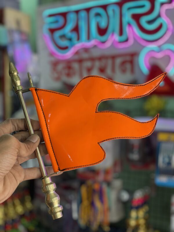 Bonut Flag with Rod, rexin Flag, Waterproof Product (झेंडा + रॉड)