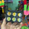 6 Lens Fog lamp (1- Pis) [12v / 24v common] with White + Yellow + Flasher and Milti colour Parking - SSLG -JS 43 सभी गाड़ियो में लगेगा